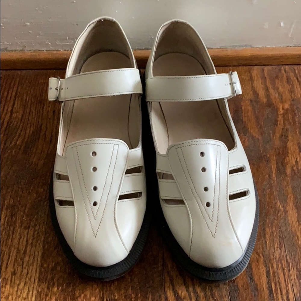 Dr martens Deardra white Mary Jane